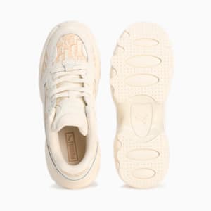 ウィメンズ パルサー ウェッジ モノグラム スニーカー, Frosted Ivory-Canvas-Light Sand, extralarge-JPN