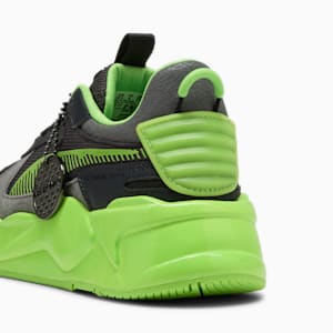 PUMA x TMNT RS-X Big Kids' Sneakers, PUMA Black-Leafy Green, extralarge