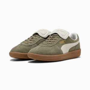 ユニセックス パレルモ プレミアム スウェード スニーカー, Velvet Moss-Warm White, extralarge-JPN