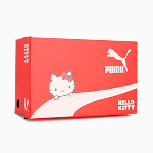 ウィメンズ PUMA x ハローキティ アンド フレンズ スウェード XL スニーカー, PUMA Black-Light Moss, extralarge-JPN