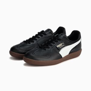 ユニセックス パレルモ レザー MIJ スニーカー, PUMA Black-PUMA White, extralarge-JPN