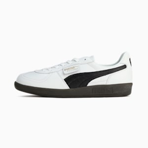 ユニセックス パレルモ レザー MIJ スニーカー, PUMA White-PUMA Black, extralarge-JPN