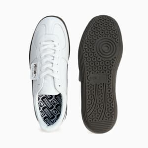 ユニセックス パレルモ レザー MIJ スニーカー, PUMA White-PUMA Black, extralarge-JPN