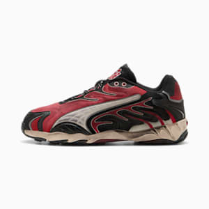Tenis Hombre A$AP ROCKY x PUMA Inhale Distressed, PUMA Black-Pop Red, extralarge