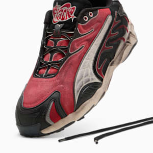 Tenis Hombre A$AP ROCKY x PUMA Inhale Distressed, PUMA Black-Pop Red, extralarge