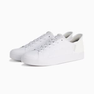 ユニセックス プーマ V コート イーズイン スニーカー, PUMA White-PUMA White, extralarge-JPN