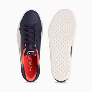 ユニセックス プーマ V コート イーズイン スニーカー, PUMA Navy-PUMA White, extralarge-JPN
