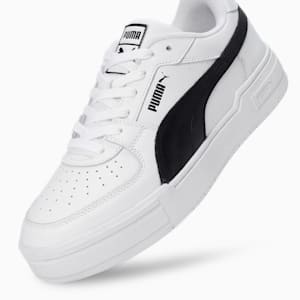 CA Pro Classic Leather Sneakers, Puma White-Puma Black, extralarge-IND