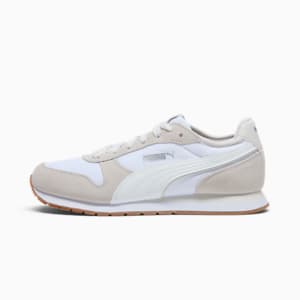 Tenis para mujer ST MILER, PUMA White-Feather Gray-PUMA Silver, extralarge
