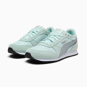 ST MILER Women's Sneakers, Peaceful Blue-Cool Mid Gray-PUMA Silver, extralarge