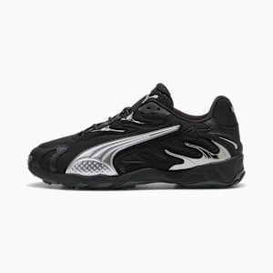 Inhale Smile Sneakers Unisex, PUMA Black-PUMA Silver, extralarge