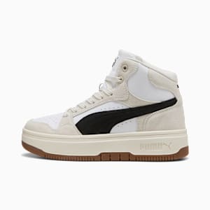 Rebound Femme Mid SD Women, PUMA White-PUMA Black-Frosted Ivory, extralarge
