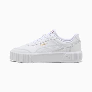Carina Mia Sneakers Women, PUMA White-PUMA Gold, extralarge