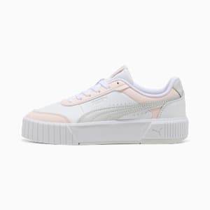 Sneakers Carina Mia Femme, PUMA White-Feather Gray, extralarge