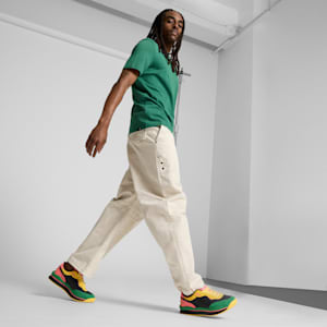 Style Rider Vegas Flagship Sneakers, PUMA Black-Peach Frost-Sunny Yellow, extralarge