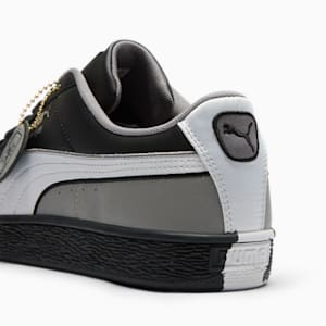 Tenis Basket Vegas Flagship para hombre, PUMA Black-Feather Gray-Stormy Slate, extralarge