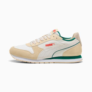 ST MILER Retro Run Unisex, Warm White-PUMA White-Canvas-Wild Green, extralarge