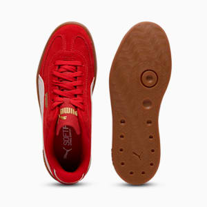 PUMA Club II Era Suede Women's Sneakers, For All Time Red-PUMA White-PUMA Gold, extralarge