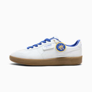 Tenis Palermo NYC Flagship, PUMA White-Vivid Blue-Sunny Yellow, extralarge