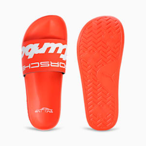 Porsche Legacy Leadcat 2.0 Motorsport Slides, Redmazing-PUMA White, extralarge-IND