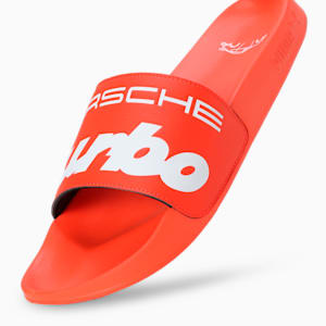 Porsche Legacy Leadcat 2.0 Motorsport Slides, Redmazing-PUMA White, extralarge-IND
