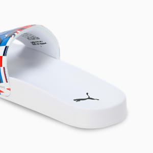 BMW Motorsport Leadcat 2.0 Slides, Strong Blue-Puma White-Puma White, extralarge-IND