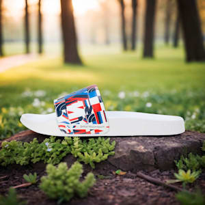 BMW Motorsport Leadcat 2.0 Slides, Strong Blue-Puma White-Puma White, extralarge-IND