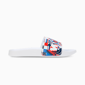 BMW Motorsport Leadcat 2.0 Slides, Strong Blue-Puma White-Puma White, extralarge-IND
