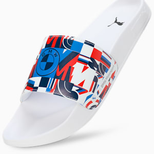 BMW Motorsport Leadcat 2.0 Slides, Strong Blue-Puma White-Puma White, extralarge-IND