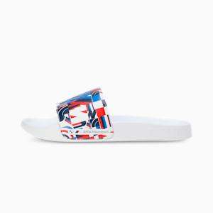 BMW Motorsport Leadcat 2.0 Slides, Strong Blue-Puma White-Puma White, extralarge-IND