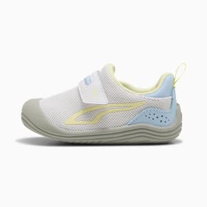 Kitten Mesh Sneakers Toddlers, Feather Gray-Gold Moon-Haute Tropic, large