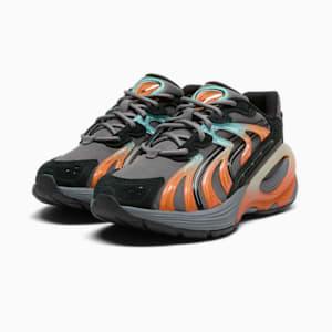 Tenis para niños grandes Inverse Fission, Cool Dark Gray-Aquatic-PUMA Black, extralarge