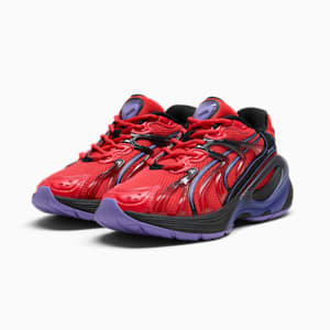 Tenis Inverse Rev niños grandes, PUMA Red-Dark Amethyst-PUMA Black, extralarge