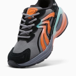 Tenis para niños pequeños Inverse Fission, Cool Dark Gray-Aquatic-PUMA Black, extralarge