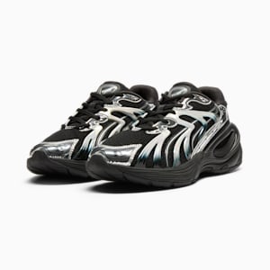 Tenis Inverse Dimension, PUMA Black-Flat Dark Gray-PUMA Silver, extralarge