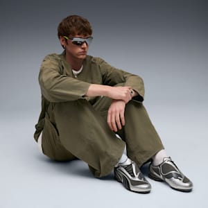 V-S1 Metallic Sneakers Unisex, Shadow Gray-PUMA Black, extralarge