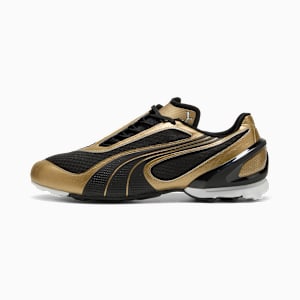V-S1 Metallic Sneakers Unisex, PUMA Gold-PUMA Black, extralarge