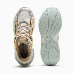 Tenis Inverse Shimmer para mujer, Warm White-Archive Gold, extralarge