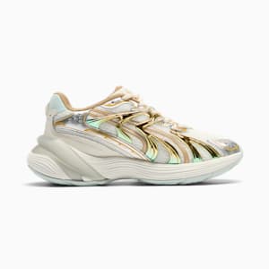 Tenis Inverse Shimmer para mujer, Warm White-Archive Gold, extralarge