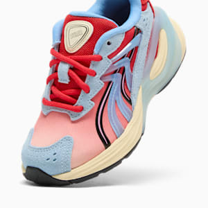 Tenis Inverse Unfiltered para niños pequeños, Creamy Vanilla-For All Time Red-Team Light Blue, extralarge