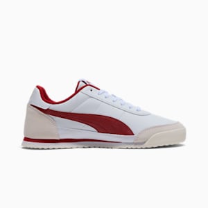 Tenis para mujer Turino II OG, PUMA White-Dark Crimson-Warm White-PUMA Gold, extralarge