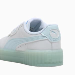 Carina 3.0 Iced Little Kids' Sneakers, PUMA White-Icy Blue, extralarge