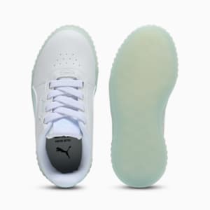 Carina 3.0 Iced Little Kids' Sneakers, PUMA White-Icy Blue, extralarge
