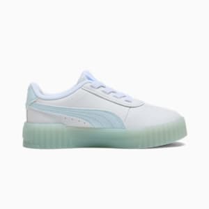 Carina 3.0 Iced Little Kids' Sneakers, PUMA White-Icy Blue, extralarge