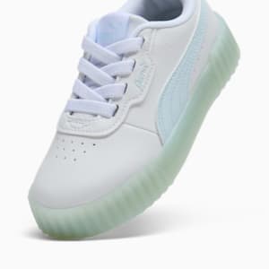 Tenis para niños pequeños Iced Carina 3.0, PUMA White-Icy Blue, extralarge