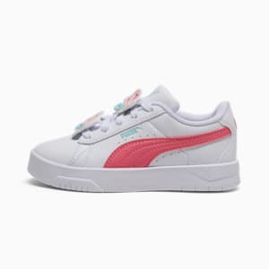 Tenis para niños pequeños Jada Classic Butterflies, PUMA White-Magic Rose-Safe Lake, extralarge