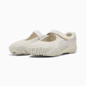 Tenis para mujer Mostro Fey Premium, Warm White-Vapor Gray, extralarge
