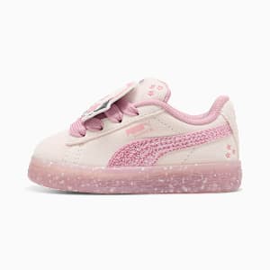 PUMA x HELLO KITTY AND FRIENDS® Suede XL Toddlers' Easy On Sneakers, Jasmine Flower-Pinkscape, extralarge