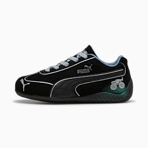 PUMA x HOT WHEELS™ MONSTER TRUCKS Half-Zip Crew Kids, PUMA Black-Tropical Blue, extralarge