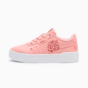 Tenis para niños pequeños Love Carina 3.0, Pink Fruit-Red Fire-Peach Frost, extralarge